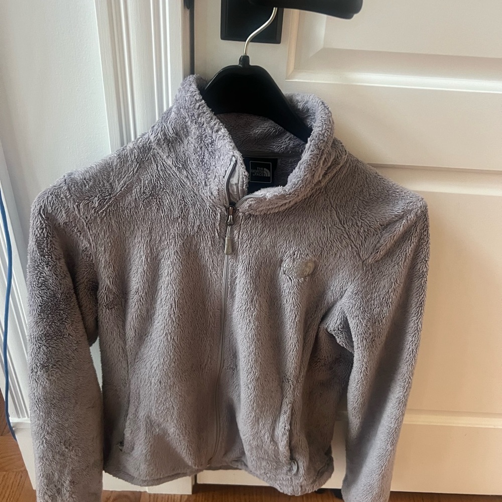 The North Face Light Gray Fleece Jacket